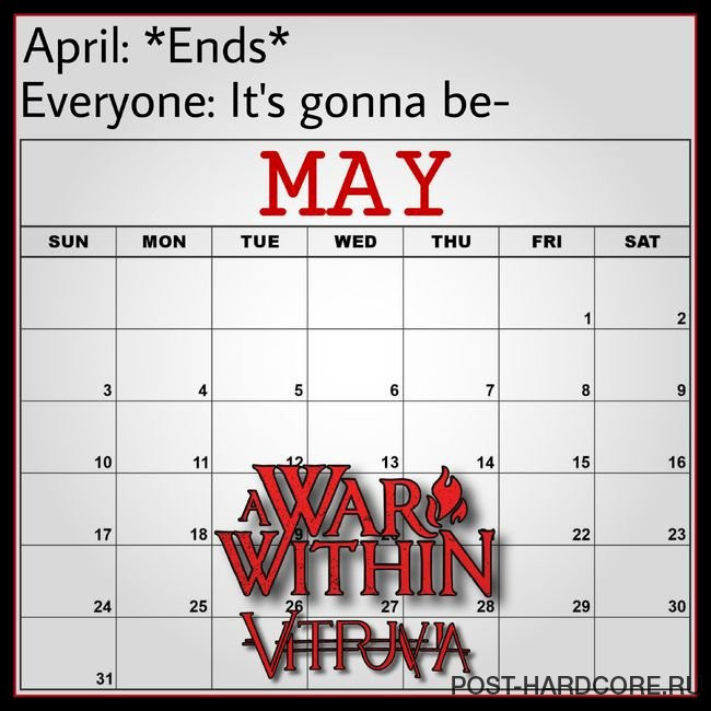 A War Within - It's Gonna Be Me [single] (2020)