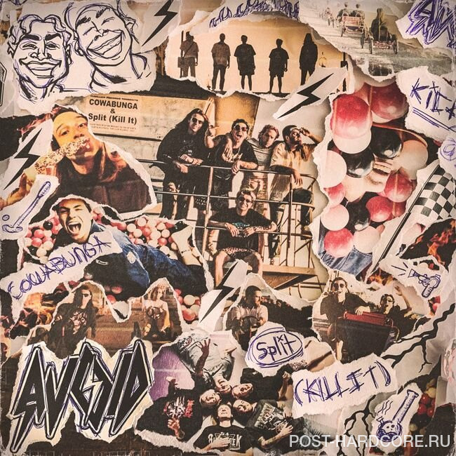 Avoid - COWABUNGA / Split (Kill It) [single] (2022)