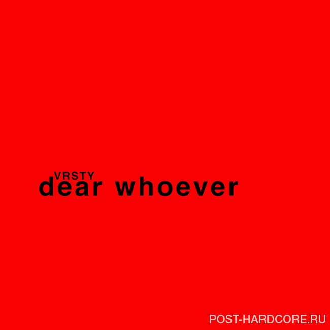 VRSTY - dear whoever [single] (2026)